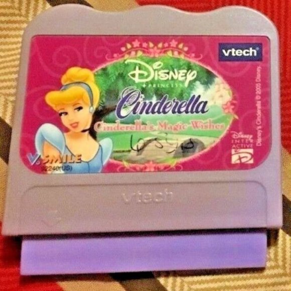 Vtech V.Smile CINDERALLAS MAGIC WISHES Smartridge (Vsmile Game System Cartridge) - Picture 1 of 2